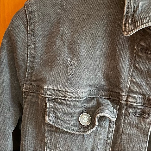 Aeropostale Black Denim Jacket - Picture 2 of 8